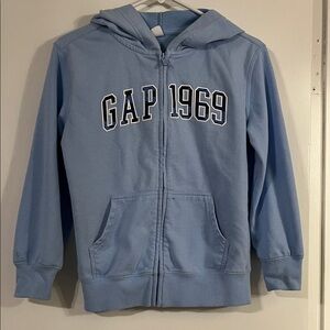 GAP Kids Light Blue Zip-Up Hoodie